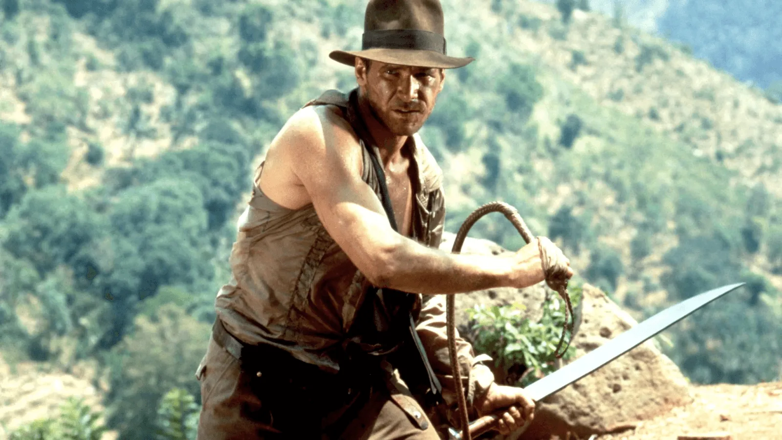 Figure 1: Indiana Jones and the Temple of Doom. Example of an archaeologist in film. Source