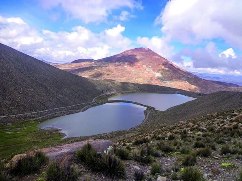 Figure 3: San Ildefonso Lake in the Kari Kari mountain range, Bolivia. Source.