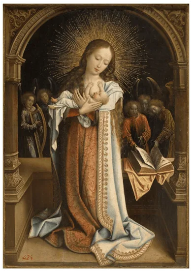 Figure 5: Virgin of Milk by Bernard van Orley, Prado Museum. Source.