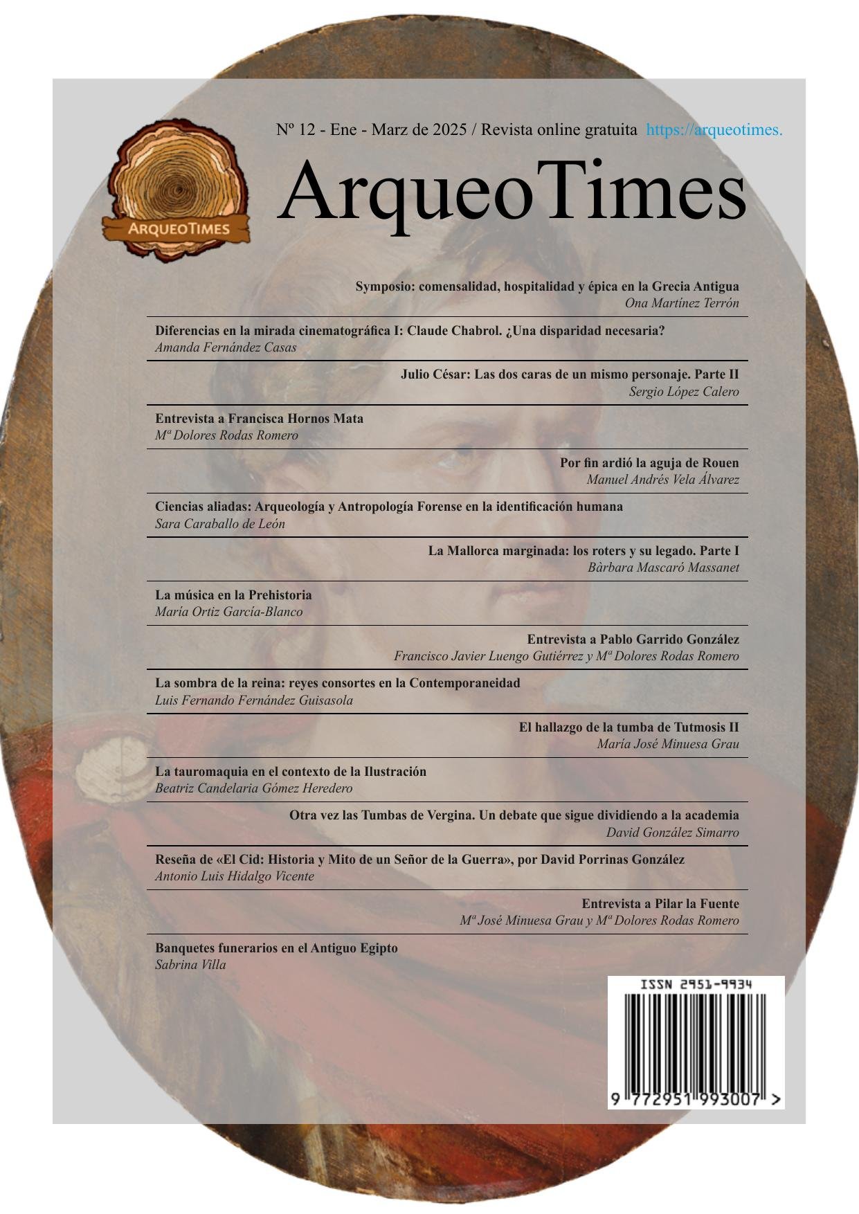 Portada Revista ArqueoTimes N.º 12